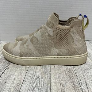 Rothy's Tan High-Top Sneakers